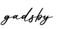 单词gadsby书写