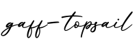 单词gaff-topsail书写