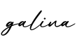 单词galina书写