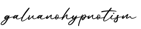 单词galvanohypnotism书写