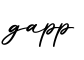 单词gapp书写