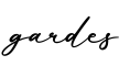 单词gardes书写