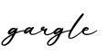 单词gargle书写