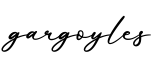 单词gargoyles书写