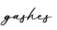 单词gashes书写