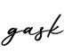 单词gask书写
