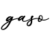 单词gaso书写