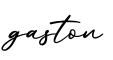 单词gaston书写