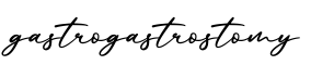 单词gastrogastrostomy书写