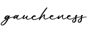 单词gaucheness书写