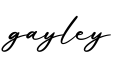 单词gayley书写