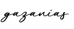 单词gazanias书写