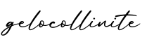 单词gelocollinite书写