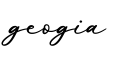 单词geogia书写