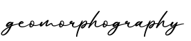 单词geomorphography书写