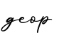 单词geop书写