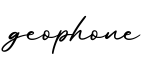 单词geophone书写