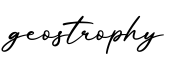 单词geostrophy书写