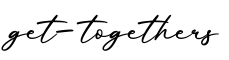单词get-togethers书写