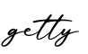 单词getty书写