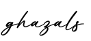 单词ghazals书写