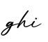 单词ghi书写