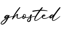 单词ghosted书写