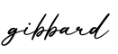 单词gibbard书写