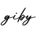 单词giby书写