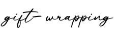 单词gift-wrapping书写