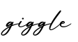 单词giggle书写