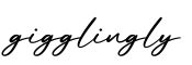 单词gigglingly书写