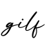 单词gilf书写