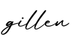 单词gillen书写