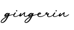 单词gingerin书写