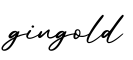 单词gingold书写