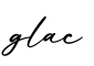 单词glac书写
