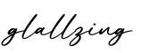 单词glallzing书写