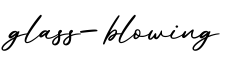 单词glass-blowing书写