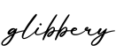 单词glibbery书写