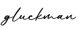 单词gluckman书写