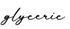 单词glyceric书写