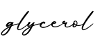 单词glycerol书写
