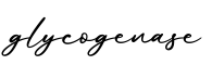 单词glycogenase书写