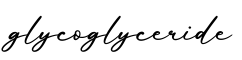单词glycoglyceride书写