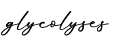 单词glycolyses书写