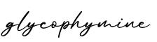 单词glycophymine书写