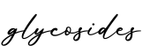 单词glycosides书写