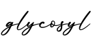 单词glycosyl书写
