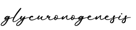 单词glycuronogenesis书写